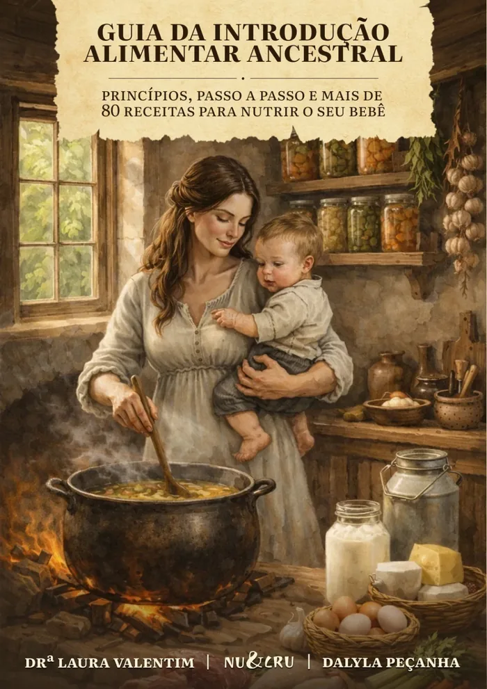 Capa do Guia da Introdução Alimentar Ancestral