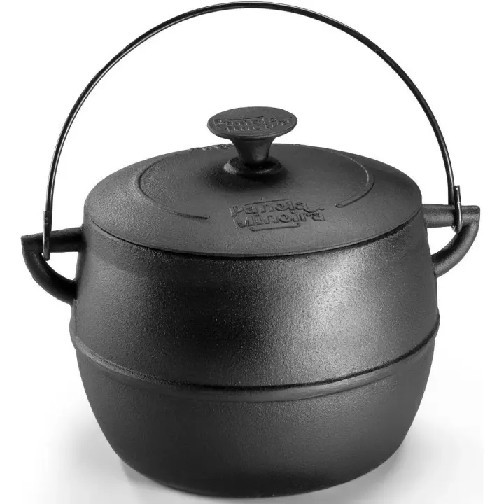 Caldeirão bojudo de ferro fundido 4 L