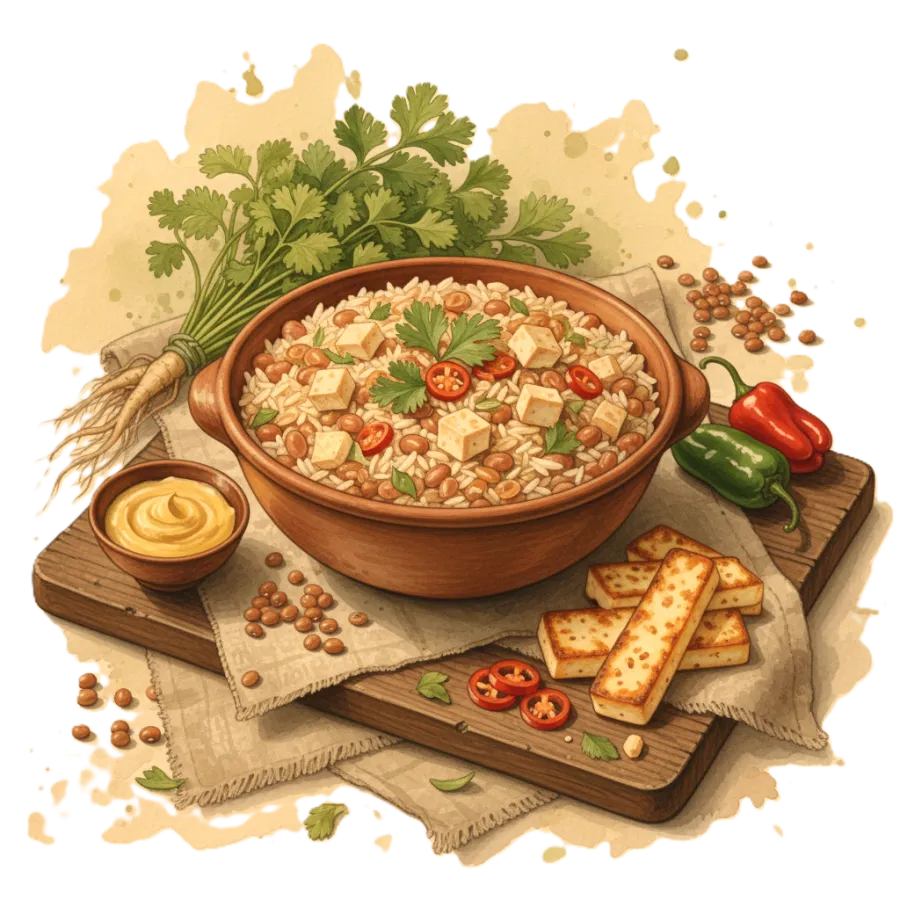 Ilustração: Baião de dois