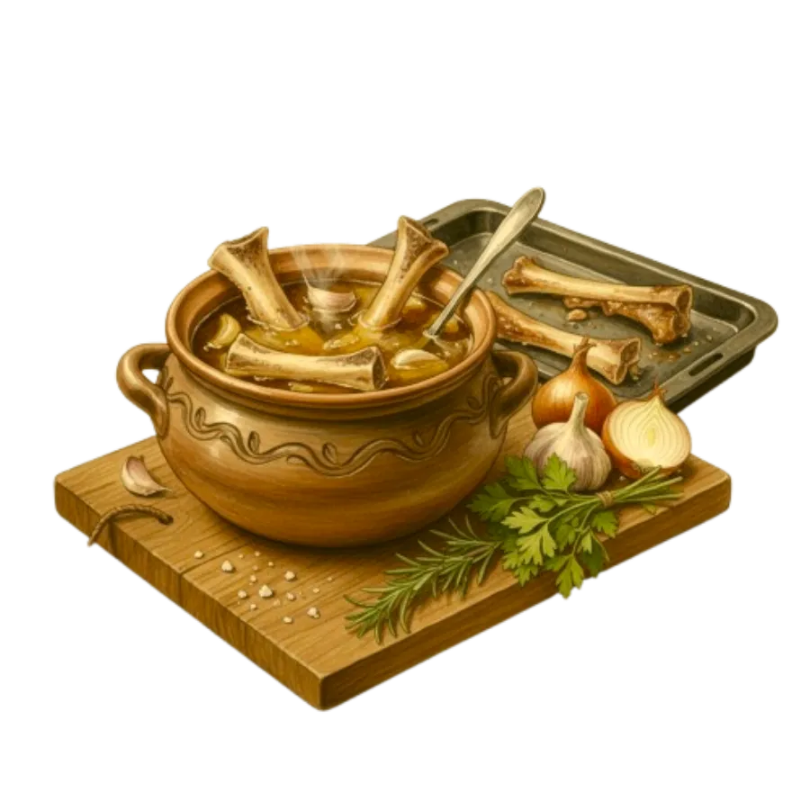 Ilustração: Caldo de Ossos
