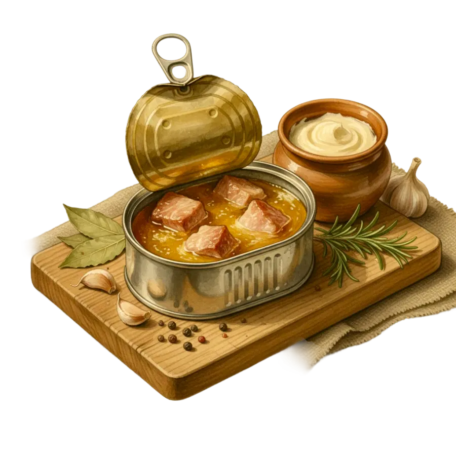Ilustração: Carne de Lata