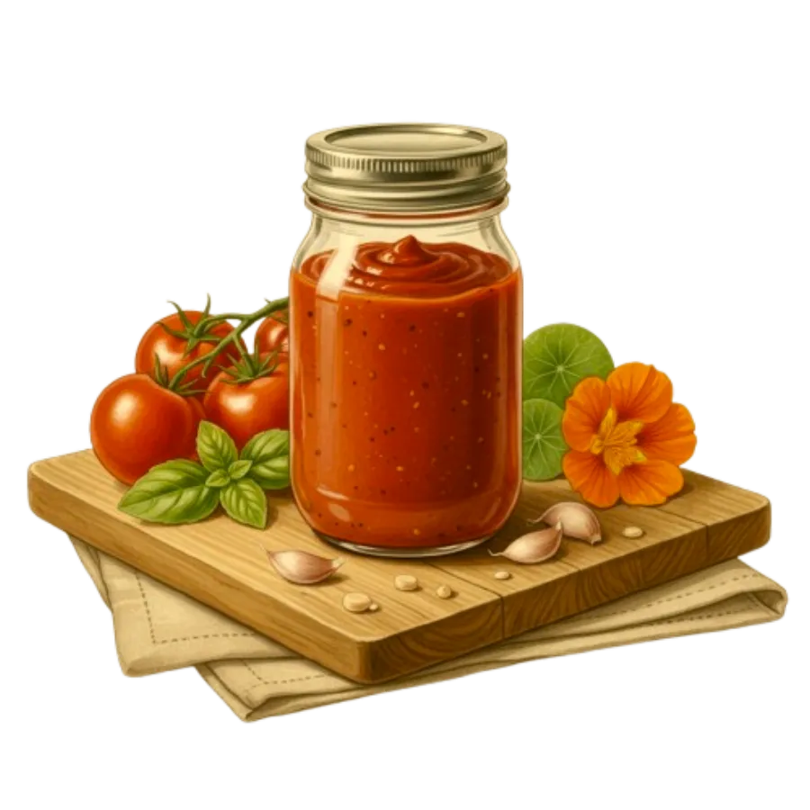 Ilustração: Ketchup Fermentado
