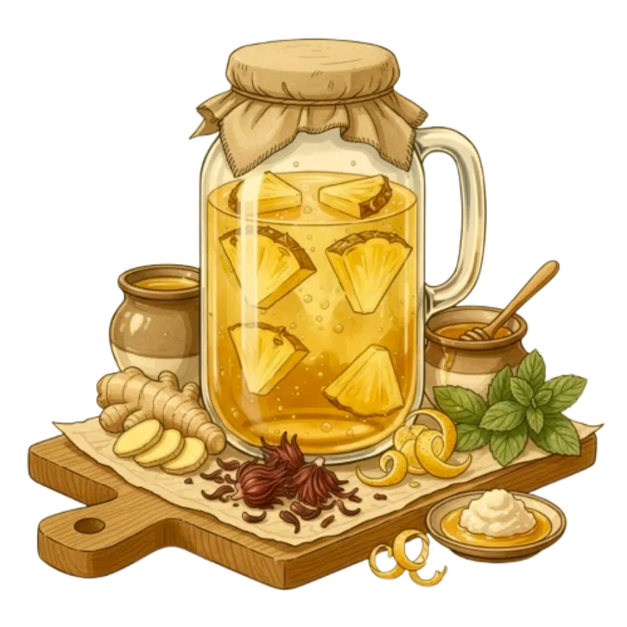 Ilustração: Kombucha